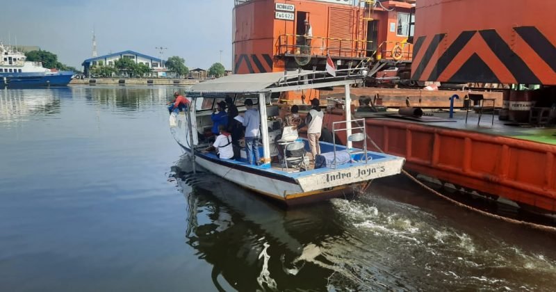 3rd Campaign Bathymetry survey in Kalijapat, Tanjung Priuk, Jakarta Utara