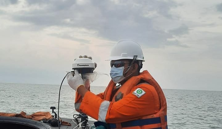 Bathymetry survey in Tanjung Balai Karimun, Kepulauan Riau